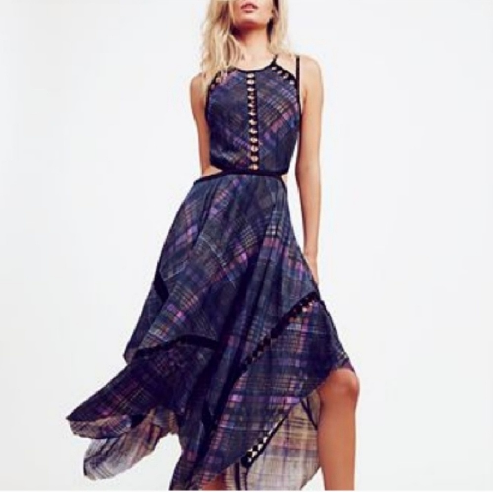 🍃HP🍃 NWT FREE PEOPLE CUTOUT GLASGOW DRESS - Picture 8 of 8